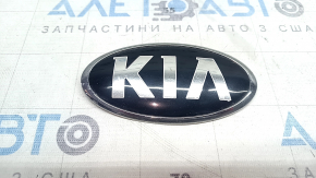 Эмблема значок KIA переднего бампера Kia Niro 17-22 царапины, вздулся лак