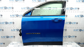 Дверь в сборе передняя левая Jeep Compass 17-26 keyless, синий PBJ