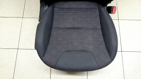 Scaun pasager Kia Niro 17-22 HEV, PHEV fără airbag, material textil, negru combinat, fără tetieră mecanică, zgârieturi, curățabil chimic