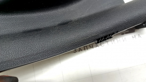 Ornament prag interior ușă spate dreapta pentru Kia Niro 17-22 HEV, PHEV, negru, uzat, necesită curățare