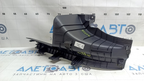 Ornament prag interior ușă spate dreapta pentru Kia Niro 17-22 HEV, PHEV, negru, uzat, necesită curățare