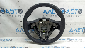 Руль голый Kia Niro 17-19 HEV, PHEV резина, черный, без накладки и кнопок