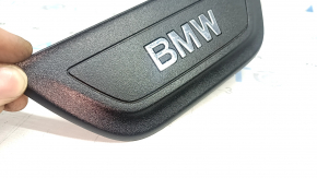 Накладка порога внешняя задняя левая BMW X3 F25 11-17 черная, царапины