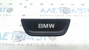 Накладка порога внешняя задняя правая BMW X3 F25 11-17 черная, царапины