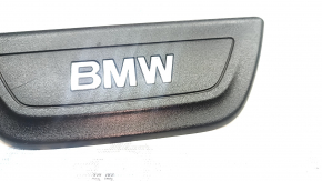 Накладка порога внешняя задняя правая BMW X3 F25 11-17 черная, царапины