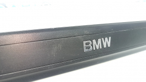 Накладка порога внешняя передняя правая BMW X3 F25 11-17 черная, царапины