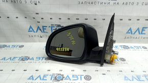 Зеркало боковое левое в сборе BMW X3 F25 15-17 5 пинов, поворотник, автозатемнение, подогрев, графит