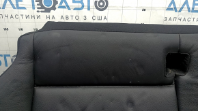 Подушка заднего ряда сидений 2 ряд BMW X3 F25 11-17 кожа черная, с подогревом, вмятины, царапины