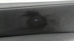 Ansamblu panou ușă față dreapta pentru BMW X3 F25 11-17, piele neagră, cotieră din piele neagră, inserție din piele neagră, ornament gri, zgârieturi