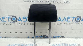 Подголовник 2 ряда левый BMW X3 F25 11-17 кожа черная с серой строчкой