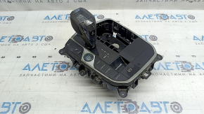 Ansamblu manetă schimbător de viteze BMW 3 G20 19-22 cu buton și butoane, bara de protecție, defect cromat