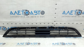 Нижняя решетка переднего бампера BMW X3 F25 15-17 без радара, структура, сломаны крепления
