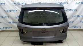 Дверь багажника голая со стеклом BMW X3 F25 11-17 графит A52, тычки, вмятина