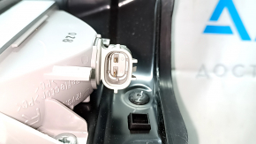 Накладка порога правая Lexus GX470 03-09 под подножку, погнута, трещина