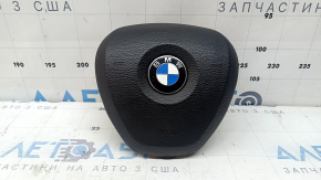 Подушка безопасности airbag в руль водительская BMW X3 F25 11-17 черная, Sport