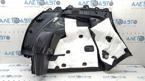 Обшивка арки нижняя правая Jeep Compass 17-26 черная, с карманом, царапины