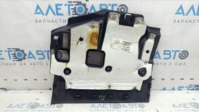 Накладка передней панели пространства ног пассажира BMW X3 F25 11-17 черная