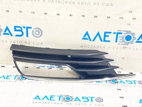 Решетка переднего бампера левая Audi A3 8V 15-16 под ПТФ