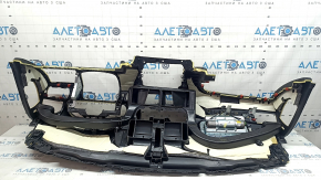 Торпедо передняя панель с AIRBAG BMW X3 F25 11-17 черная без проекции