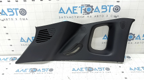 Обшивка арки верхняя левая Jeep Compass 19-26 черная, две части, потерта