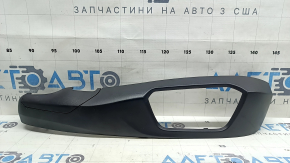 Накладка боковая пассажирского сидения правая BMW X3 F25 11-17 черная, 2 части, под электро, царапины, надломано крепление