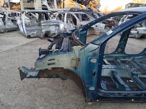 Panou lateral stânga față Kia Niro 17-22 HEV pe caroserie, albastru, după reparație 0.35-1.45