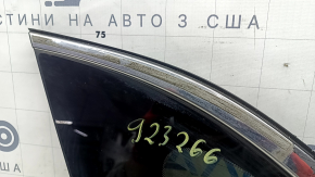 Форточка глухое стекло задняя левая Kia Niro 17-22 хром, царапины на хроме, клей