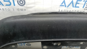 Губа переднего бампера Mazda CX-5 22-25 структура черная, царапины, потерта