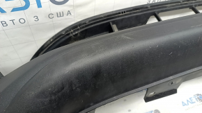 Губа переднего бампера Mazda CX-5 22-25 структура черная, царапины, потерта