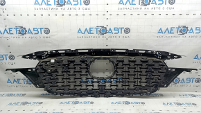 Решетка радиатора grill Mazda CX-5 22-24 Black под радар, тычки