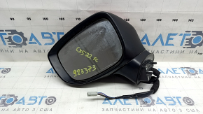 Зеркало боковое левое в сборе Mazda CX-5 17-25 7 пинов, BSM, подогрев, поворотник, красное, скол