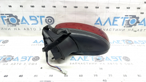 Зеркало боковое левое в сборе Mazda CX-5 17-25 7 пинов, BSM, подогрев, поворотник, красное, скол