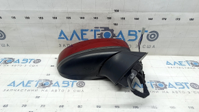 Зеркало боковое правое в сборе Mazda CX-5 17-25 7 пинов, BSM, подогрев, поворотник, красное, потерто