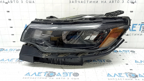 Фара передняя левая в сборе Jeep Compass 22-26 галоген + LED с креплением