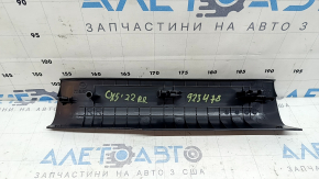Накладка порога задняя правая Mazda CX-5 17-24 черн, царапины
