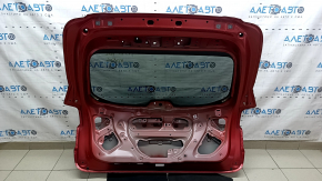 Дверь багажника голая со стеклом Mazda CX-5 17-24 механическая, красный 46V