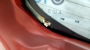 Дверь багажника голая со стеклом Mazda CX-5 17-24 механическая, красный 46V