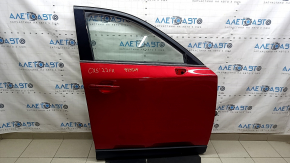 Дверь в сборе передняя правая Mazda CX-5 17-24 красный 46V, keyless, триплекс