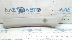 Ornament montan față stânga sus pentru Mazda CX-5 17-25 (sub difuzor), gri, curățabil chimic