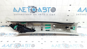 Накладка передней стойки верхняя левая Mazda CX-5 17-25 под динамик, серая, под химчистку