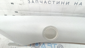 Накладка передней стойки верхняя правая Mazda CX-5 17-25 под динамик, серая, под химчистку
