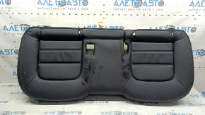 Подушка заднего ряда сидений 2 ряд Mazda CX-5 23-25 кожа черная с перфорацией, с коричневой строчкой, под чистку