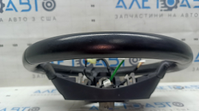 Руль голый Mazda CX-5 20-25 кожа черная, без подогрева, с накладкой, царапины, потерт