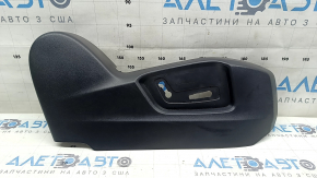 Накладка боковая пассажирского сидения правая Mazda CX-5 19-25 черная, под электро, тычки, сломаны крепления