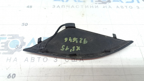 Заглушка буксировочного крюка переднего бампера BMW X3 F25 15-17 структура, потерта