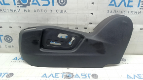 Ornamente scaun șofer stânga pentru Mazda CX-5 19-25, negru, acționat electric, bare de protecție, suport rupt