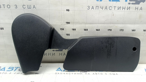 Накладка боковая водительского сидения правая Mazda CX-5 19-25 черная, под электро, под химчистку, тычка