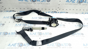 Centură de siguranță șofer Mazda CX-5 21-25 neagră cu tensionator și sistem de fixare negru, cu acționare prin declanșare