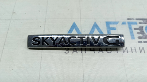 Эмблема надпись SKYACTIV G двери багажника Mazda CX-5 22-25 сломано крепление