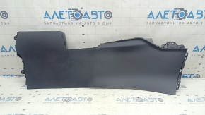 Накладка центральной консоли правая Mazda CX-5 17-25 черная, без каркаса и подлокотника, потерта